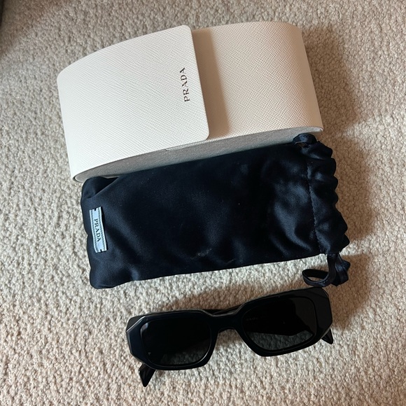 Prada Symbole Rectangular Sunglasses - Picture 3 of 8